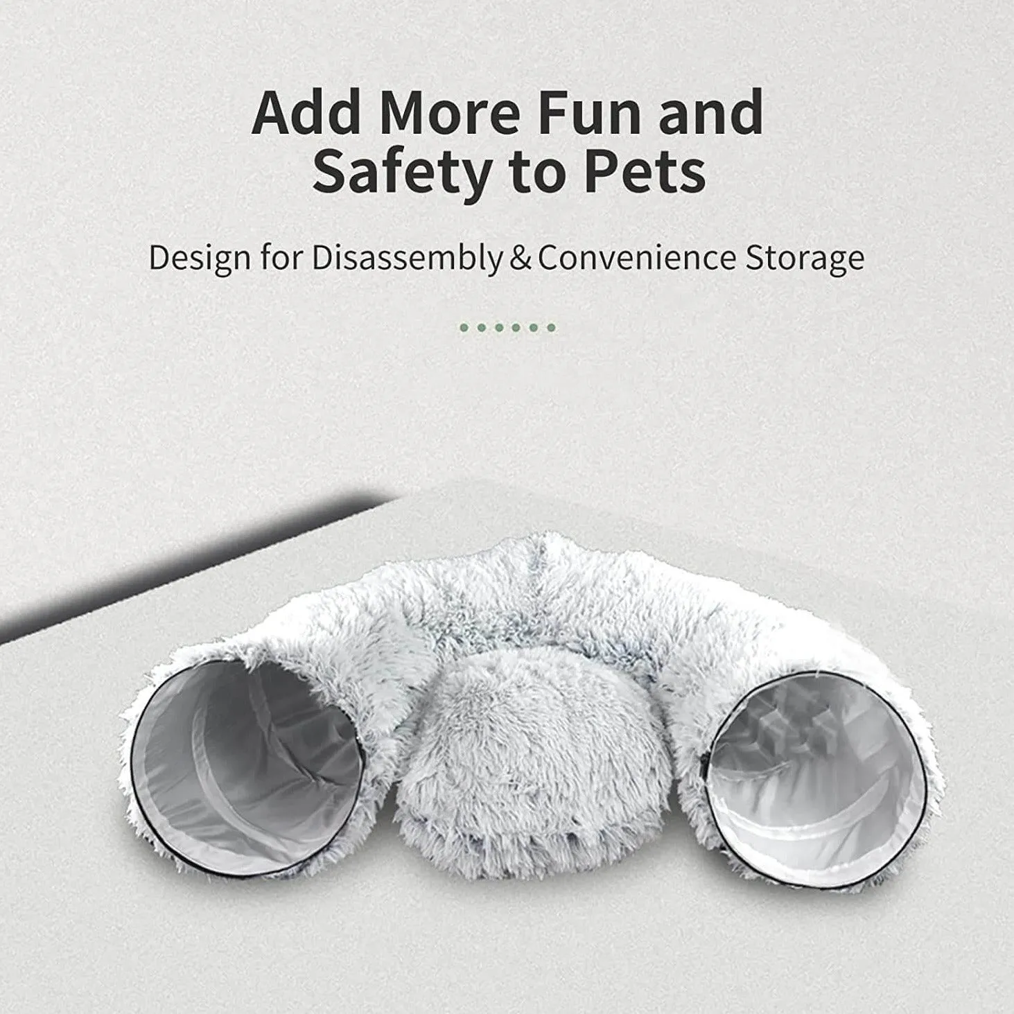 2-in-1 Cat Tunnel Bed Bundle