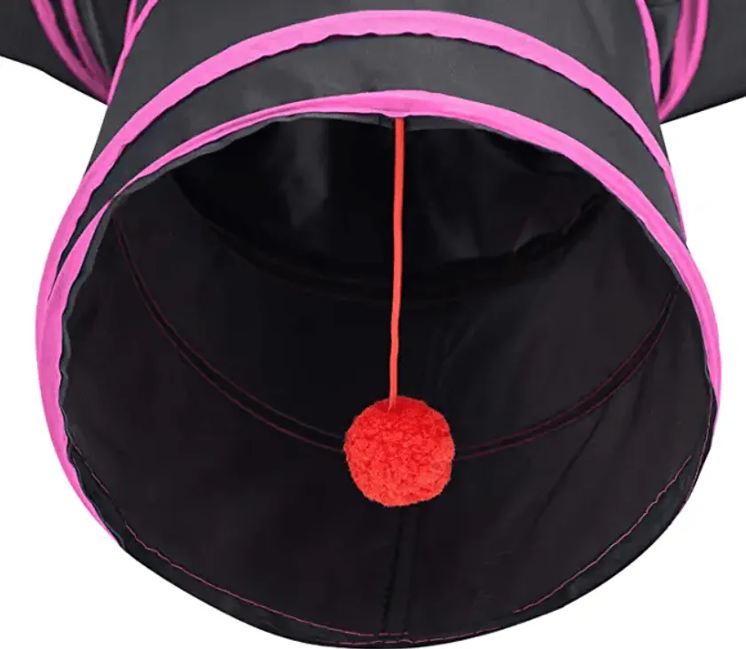 3 Way Tunnel Tube Toy for Indoor Cats - Y-Shape