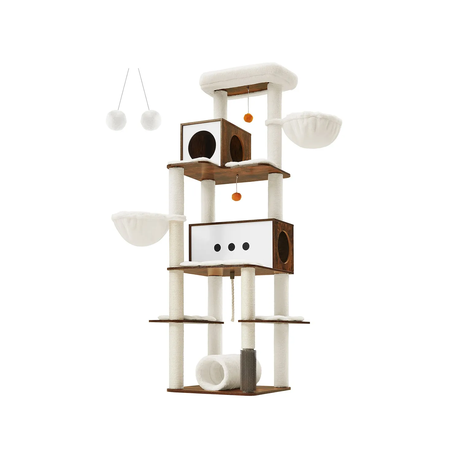 77.5" High Multi-Level Cat Tree