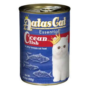 Aatas Cat Essential Ocean Fish in Jelly Formula 400g