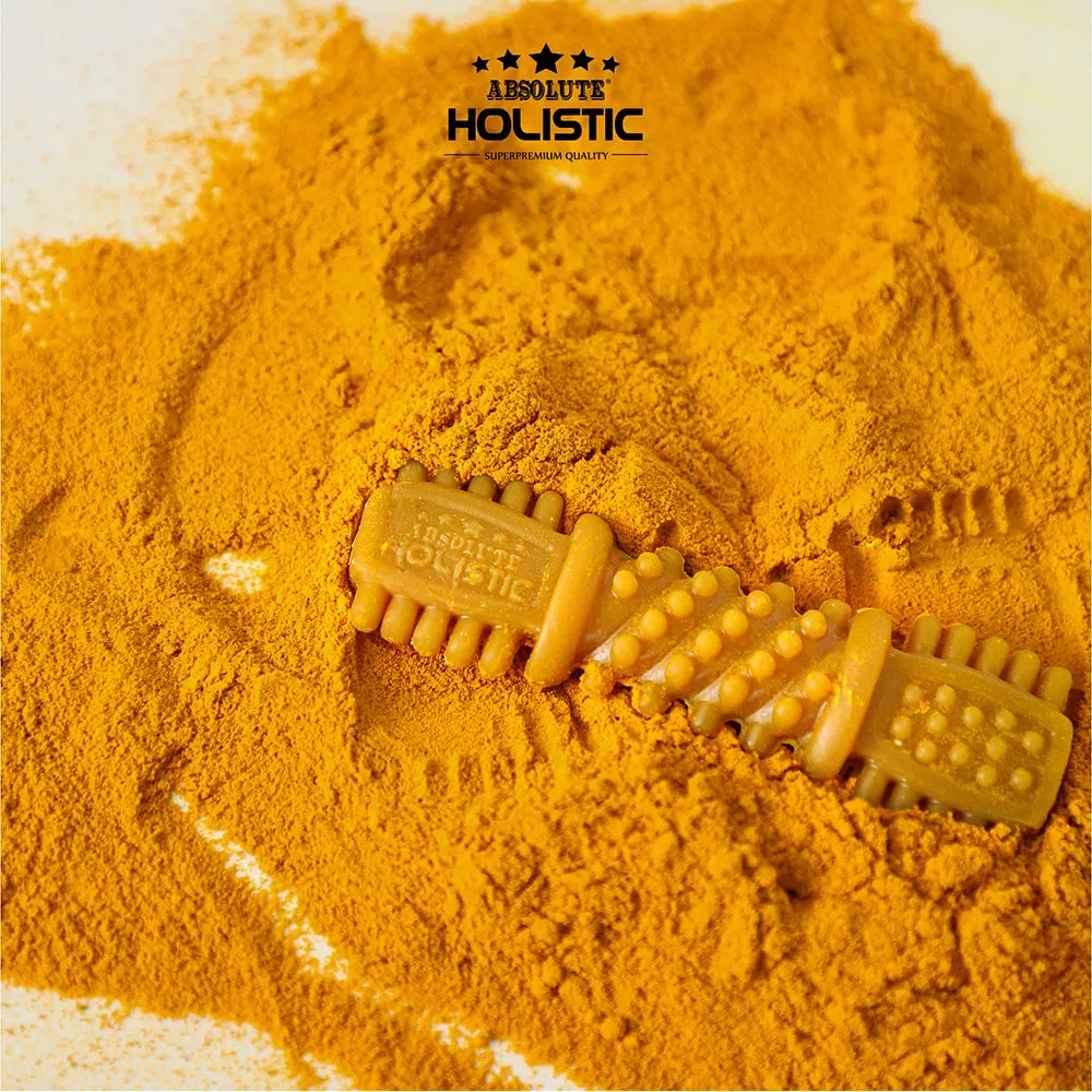 Absolute Holistic Dog Boost Dental Chew Turmeric 160g