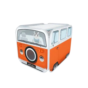 AFP Vintage Pop-Up Minibus Cat Hideaway
