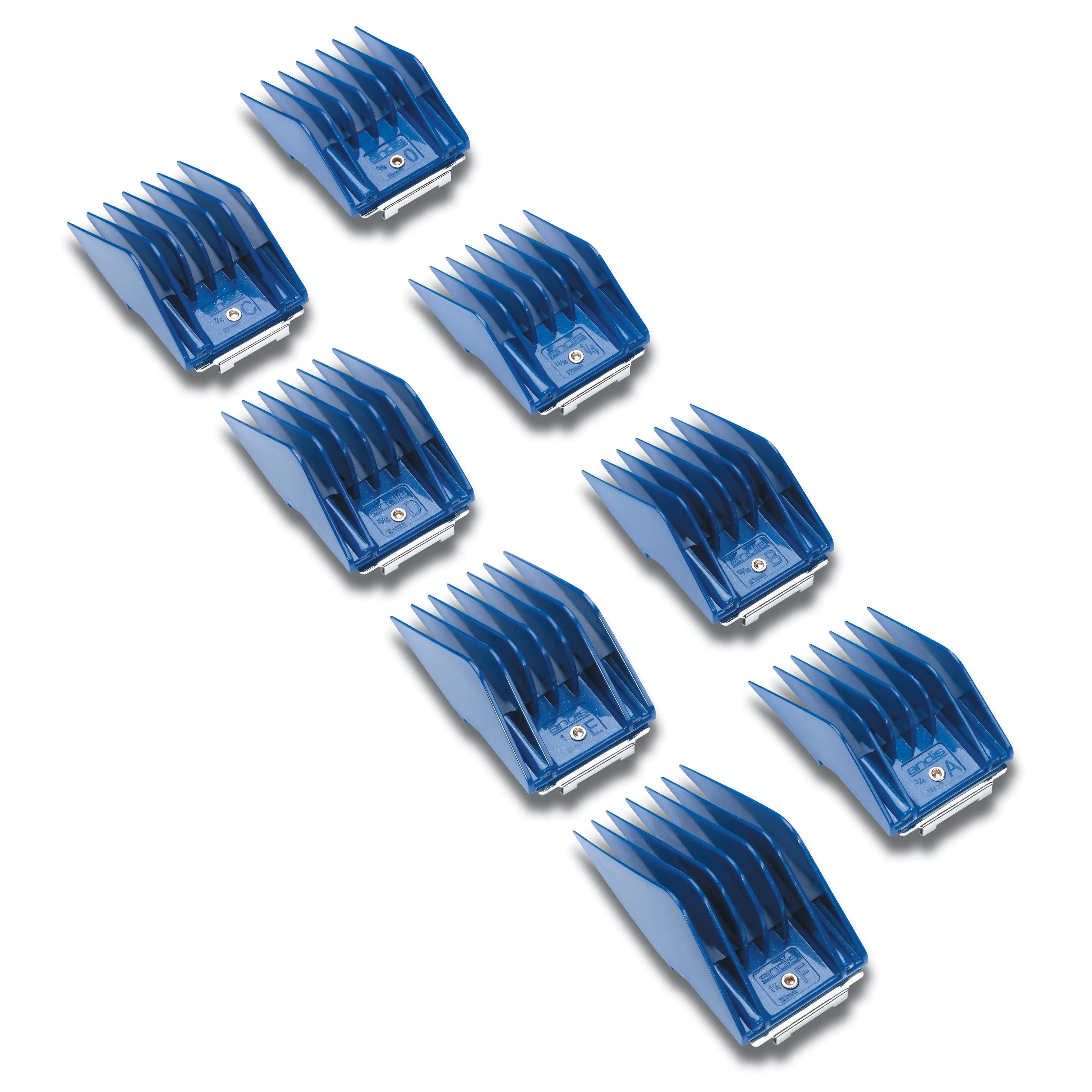 Andis Large Comb Attachment Set 8 Piece
