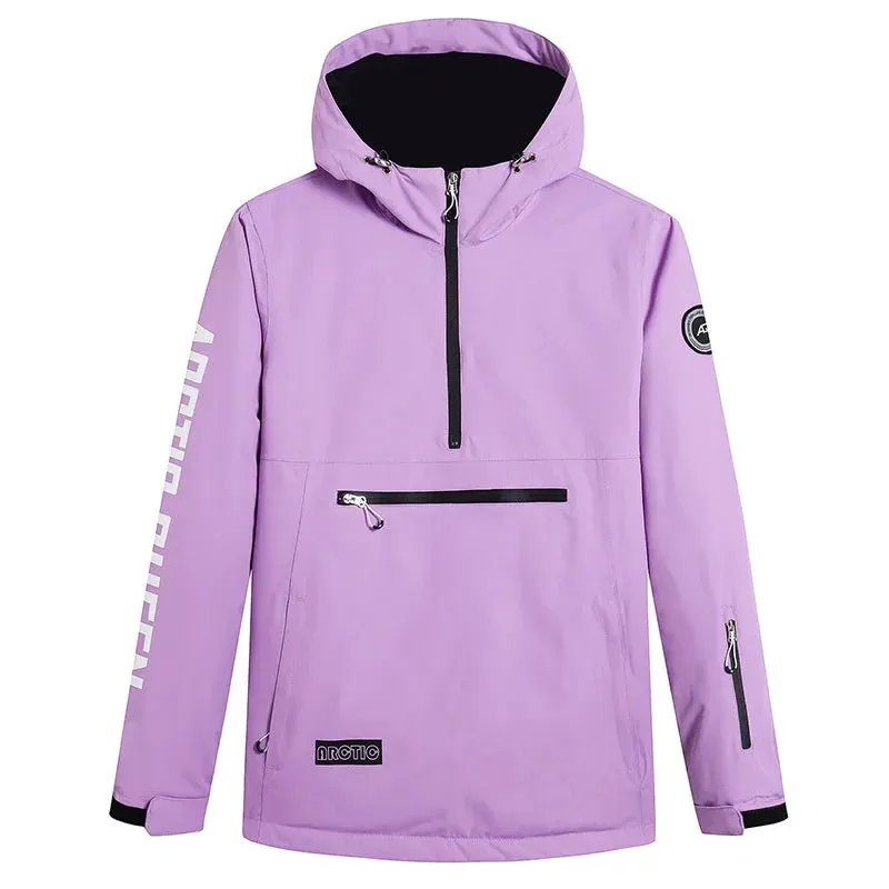 ARCTIC QUEEN Womens White Ski Jacket