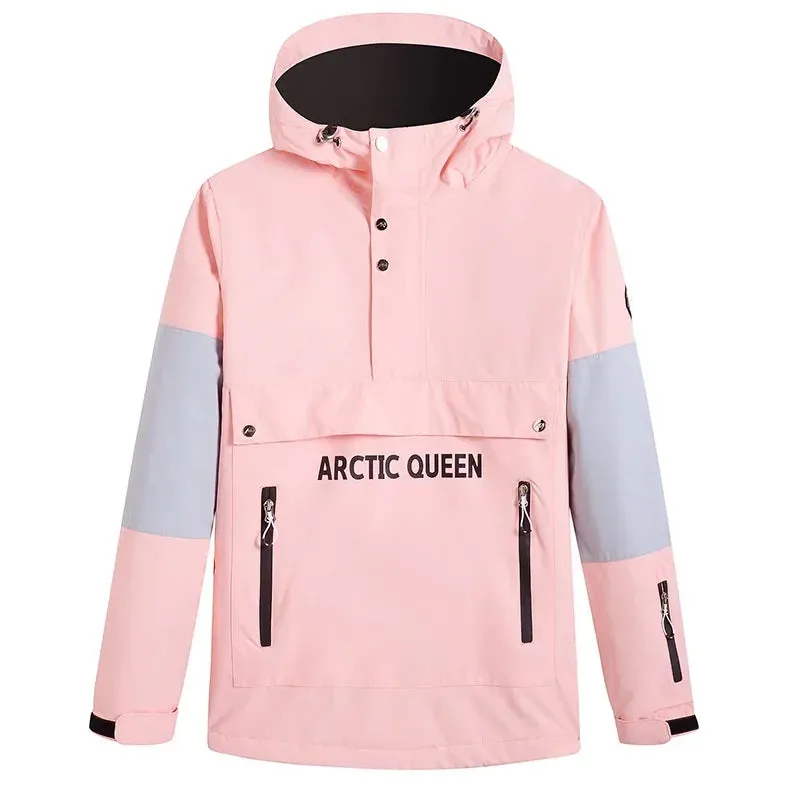 ARCTIC QUEEN Womens White Ski Jacket