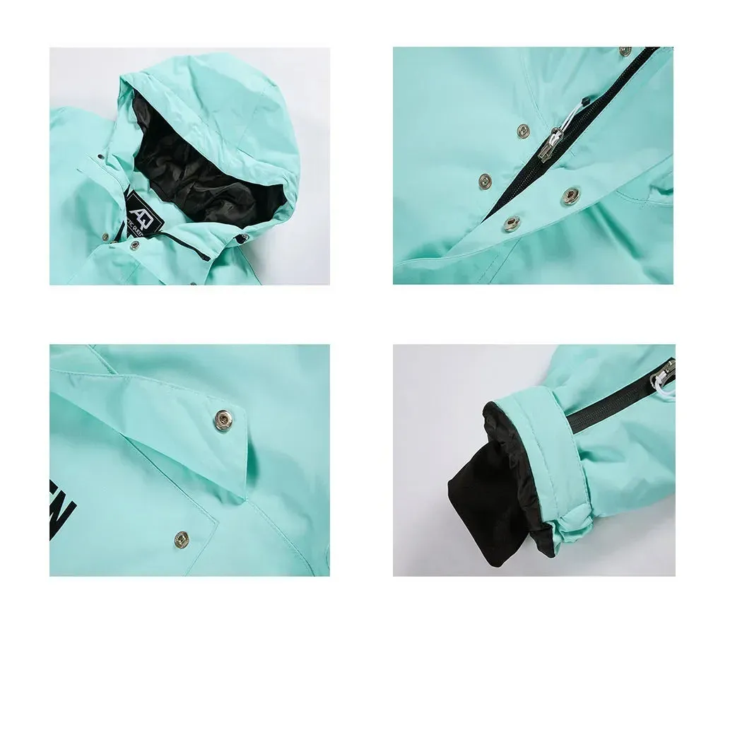 ARCTIC QUEEN Womens White Ski Jacket