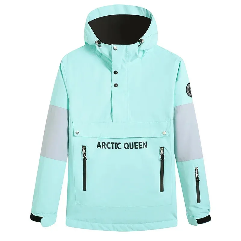 ARCTIC QUEEN Womens White Ski Jacket
