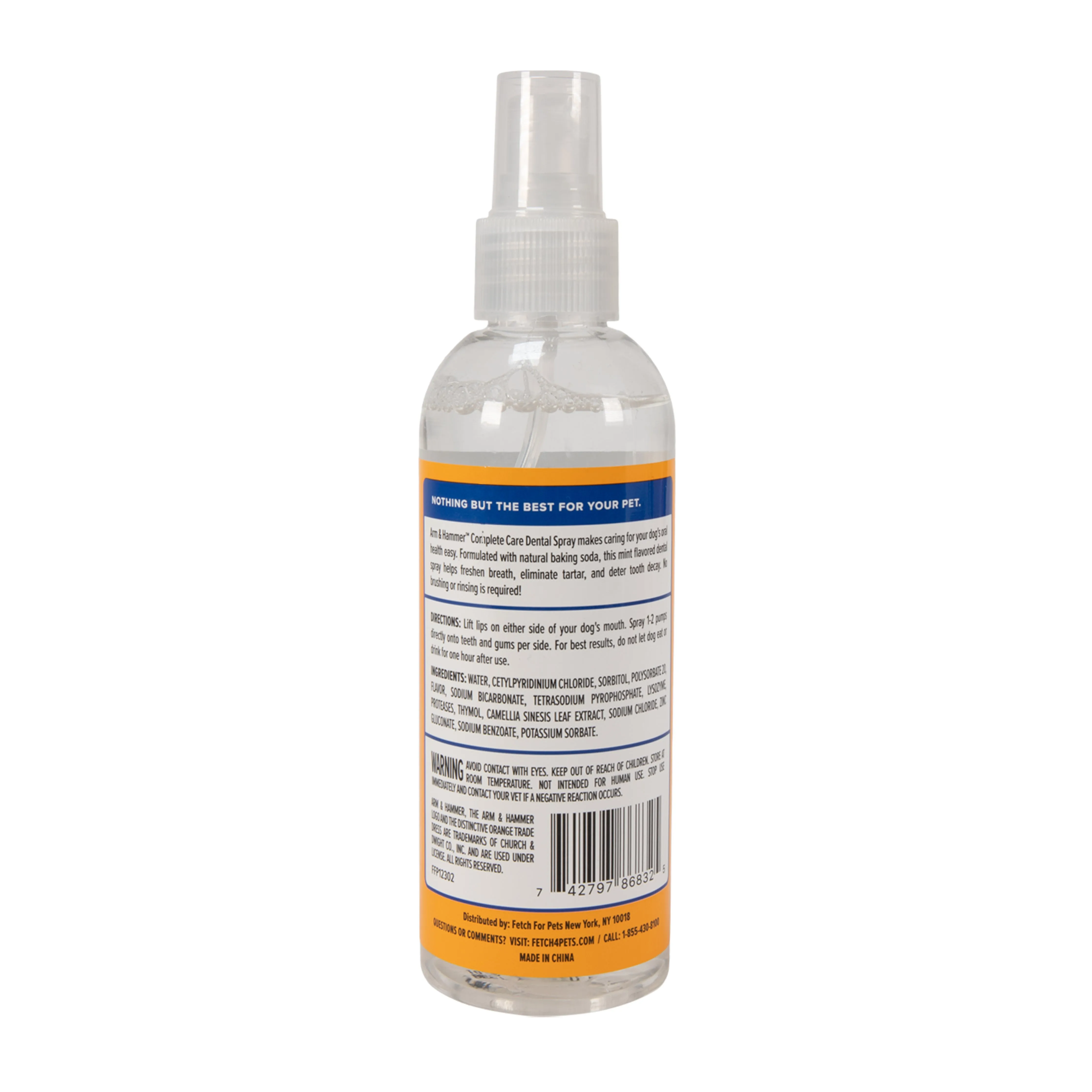 Arm & Hammer Complete Care Dog Dental Spray, 6 oz