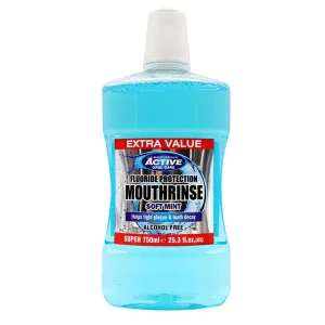 Beauty Formulas Soft Mint Extra Value Mouth Rinse 750ml