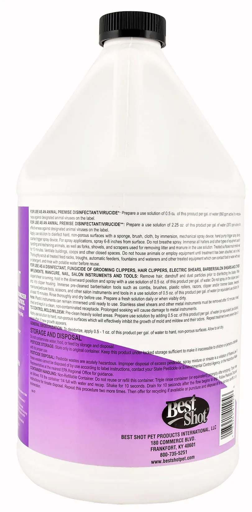 Best Shot 256 Disinfectant