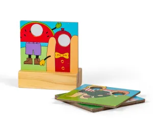 Bigjigs Rail Fun Fair Train Set