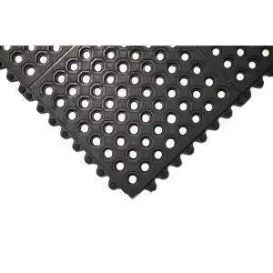 Black Holed Tile - F458