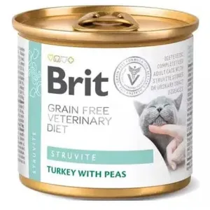 Brit GF Veterinary Diet Cat Cans Struvite 200 g