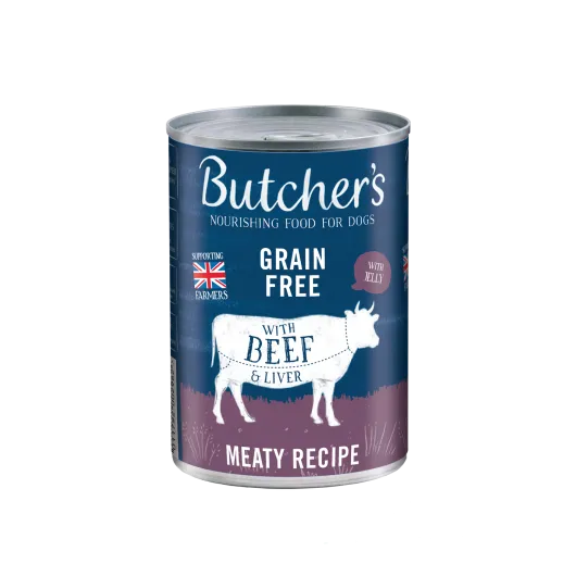 Butcher's Beef & Liver CIJ Canned food for Dogs 400g