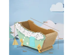 Cat Scratcher&Bed Size 641x290x381mm