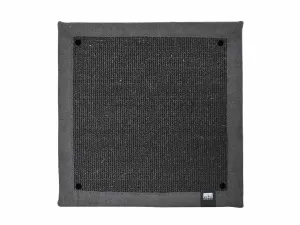CAT SCRATCHING MAT KRAPPA SQUARE 38x38x1,5CM black