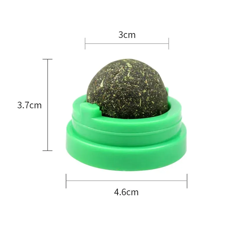 Cat Scratching Post with Catnip - Wall-Mounted Toy for Cats