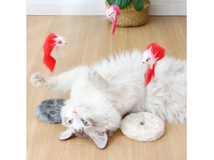 Cat Tree & Scratching Mix Color 10Cm