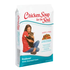 Chicken Soup Cat Indoor with Hairball Care Dry Cat Food