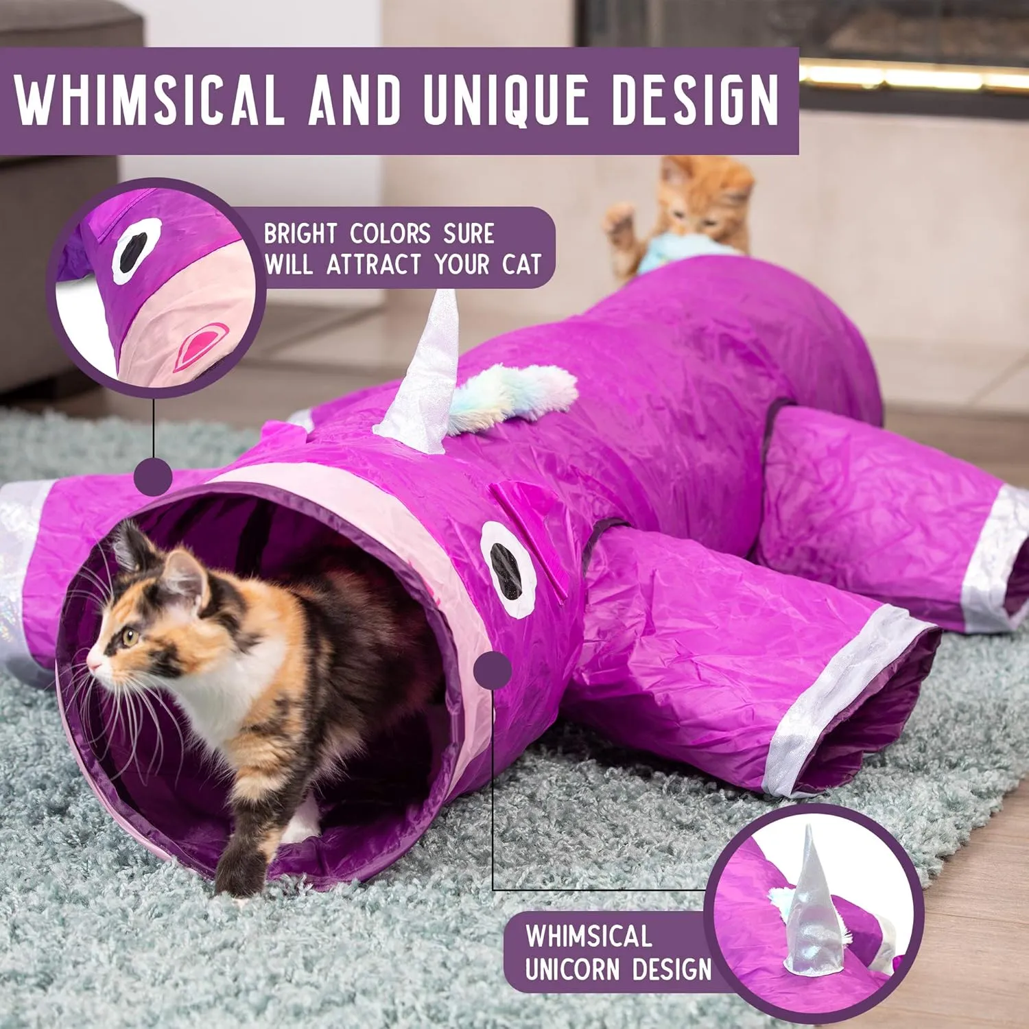 Cosmic Pet Cat Tunnel Mewnicorn