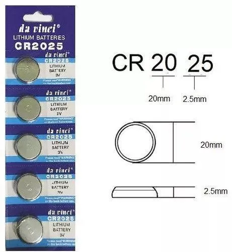 DA VINCI CR2025 COIN CELL 3V - EACH