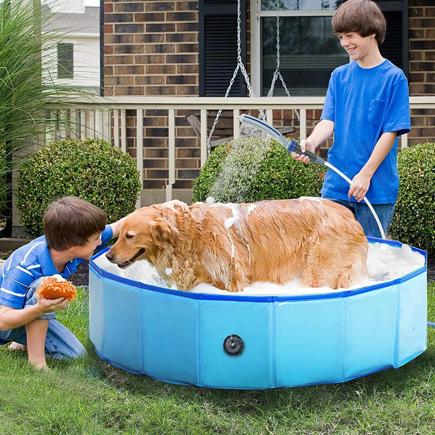Dog Shower Sprayer Attachment - Easy-to-Use Grooming Tool for Pets