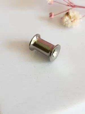 Double Flared Metal Tunnels 5mm Plugs Tunnel Stretchers