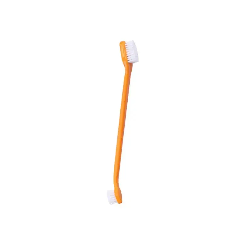 Double-Headed Dog & Cat Toothbrush for Total Clean