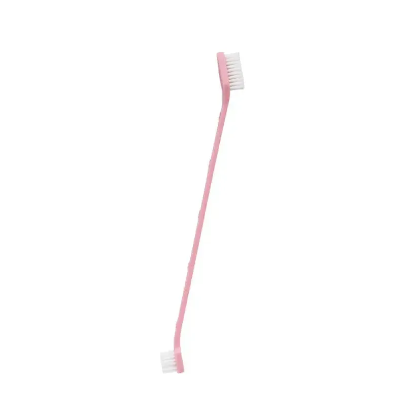 Double-Headed Dog & Cat Toothbrush for Total Clean