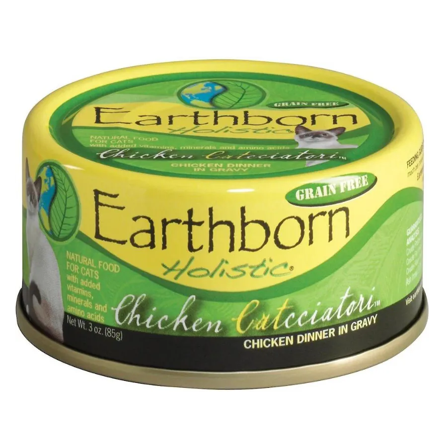 Earthborn Holistic Chicken Catcciatori Grain-Free Natural Canned Cat & Kitten Food