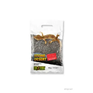 Exo Terra Stone Desert Substrate - Bahariya Black - 5 kg (11 lbs)