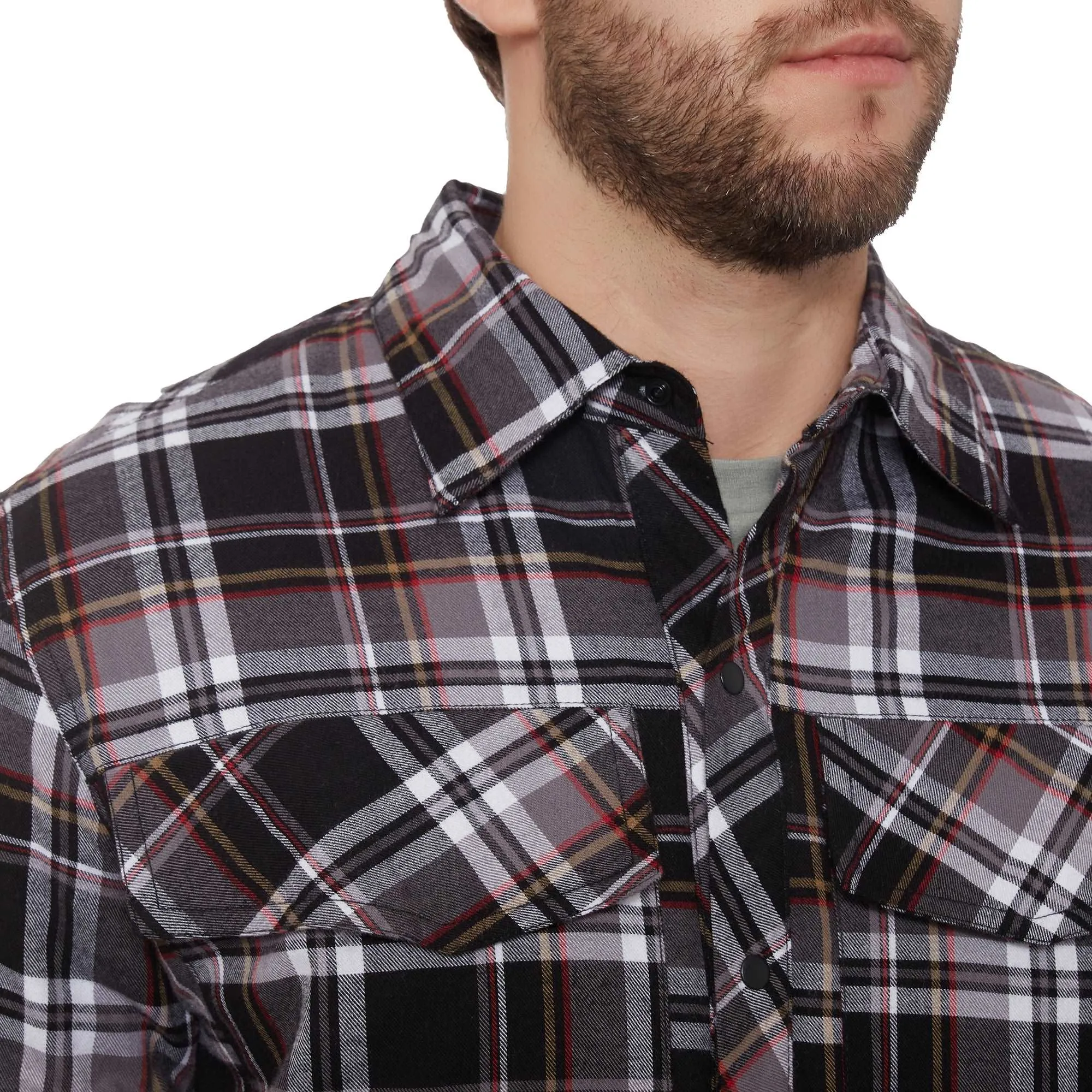 FHM Innova Insulated Primaloft Shirt Checked Black