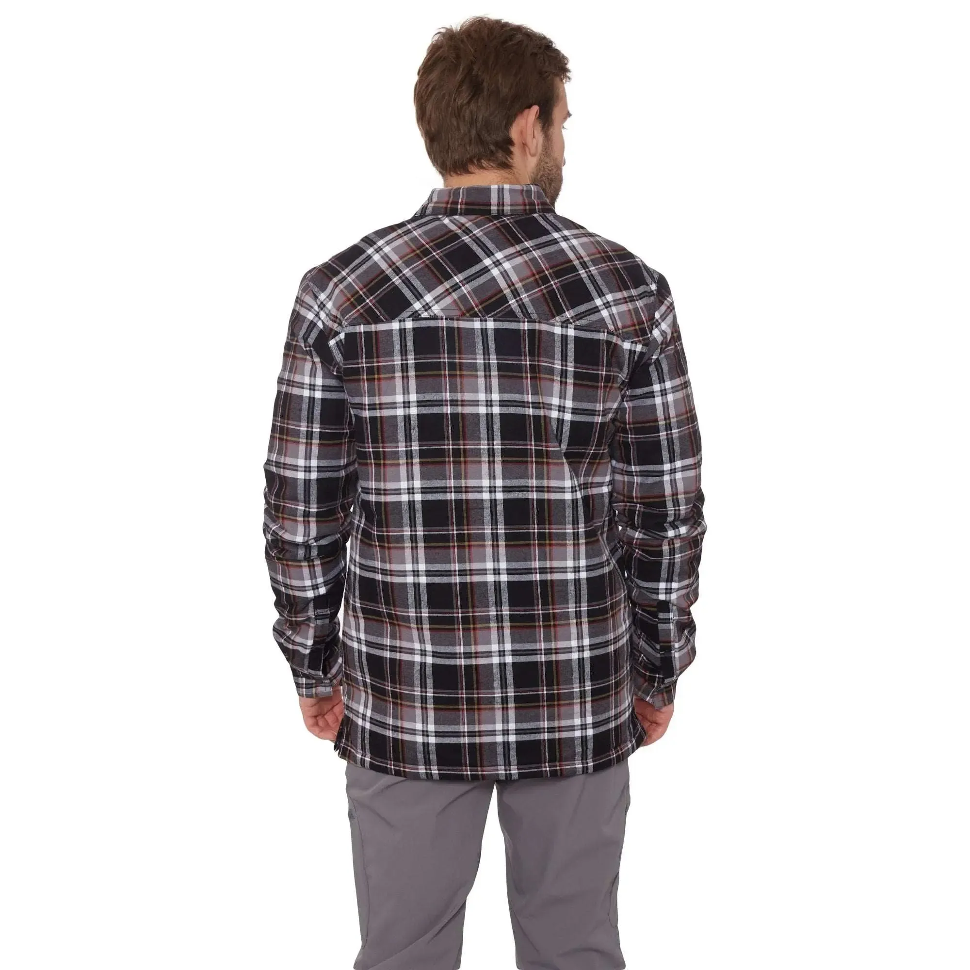 FHM Innova Insulated Primaloft Shirt Checked Black