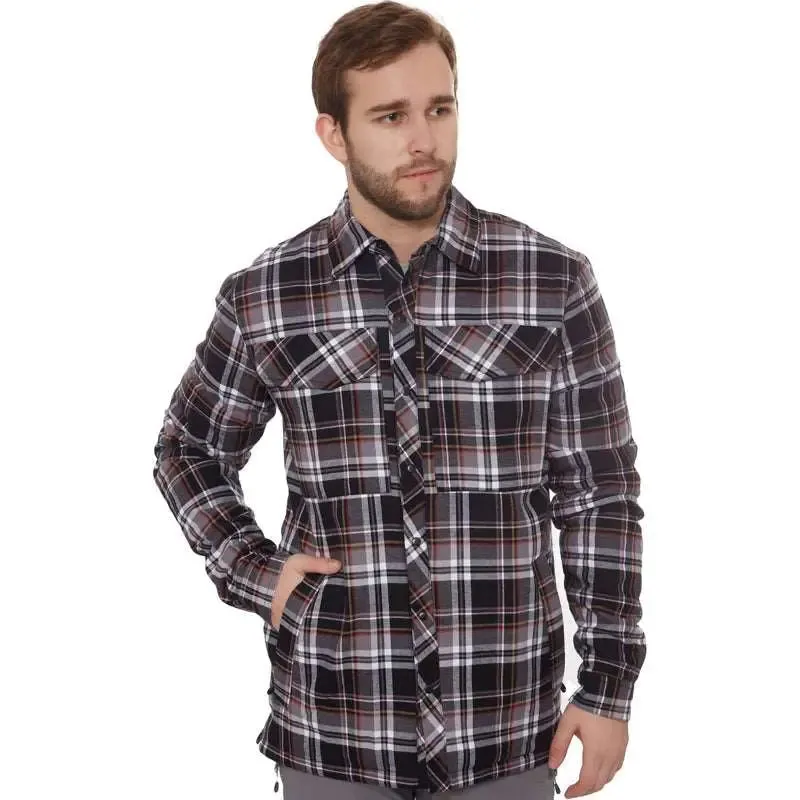 FHM Innova Insulated Primaloft Shirt Checked Black