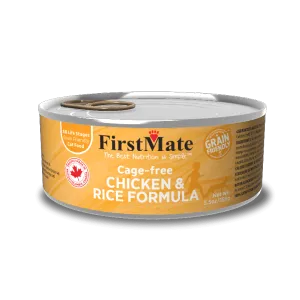 FirstMate - Cage Free Chicken & Rice Formula (For Cats)