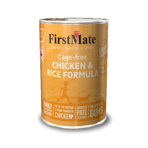 FirstMate - Cage Free Chicken & Rice Formula (For Cats)