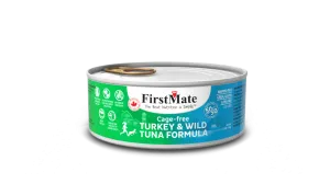FirstMate Cage-free Turkey & Wild Tuna 50/50 Formula Canned Food for Cats