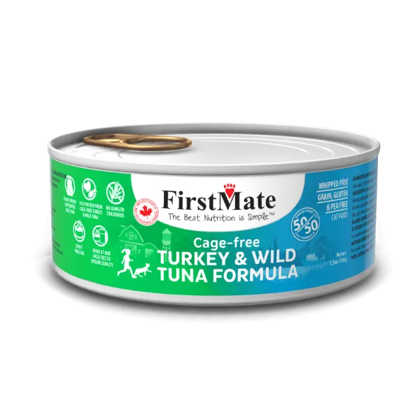 FirstMate - Cage Free - Turkey & Wild Tuna 50/50 Formula (For Cats)