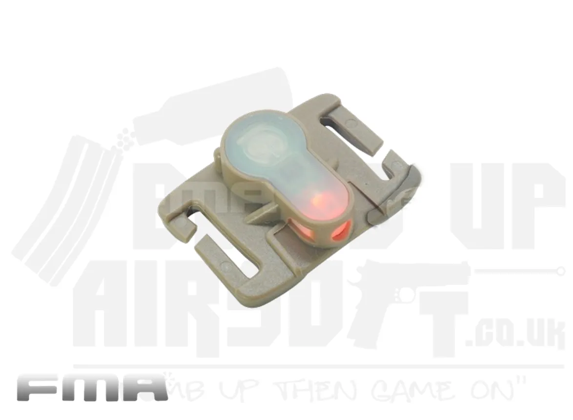 FMA S-Lite Molle System Strobe Light - DE - Red