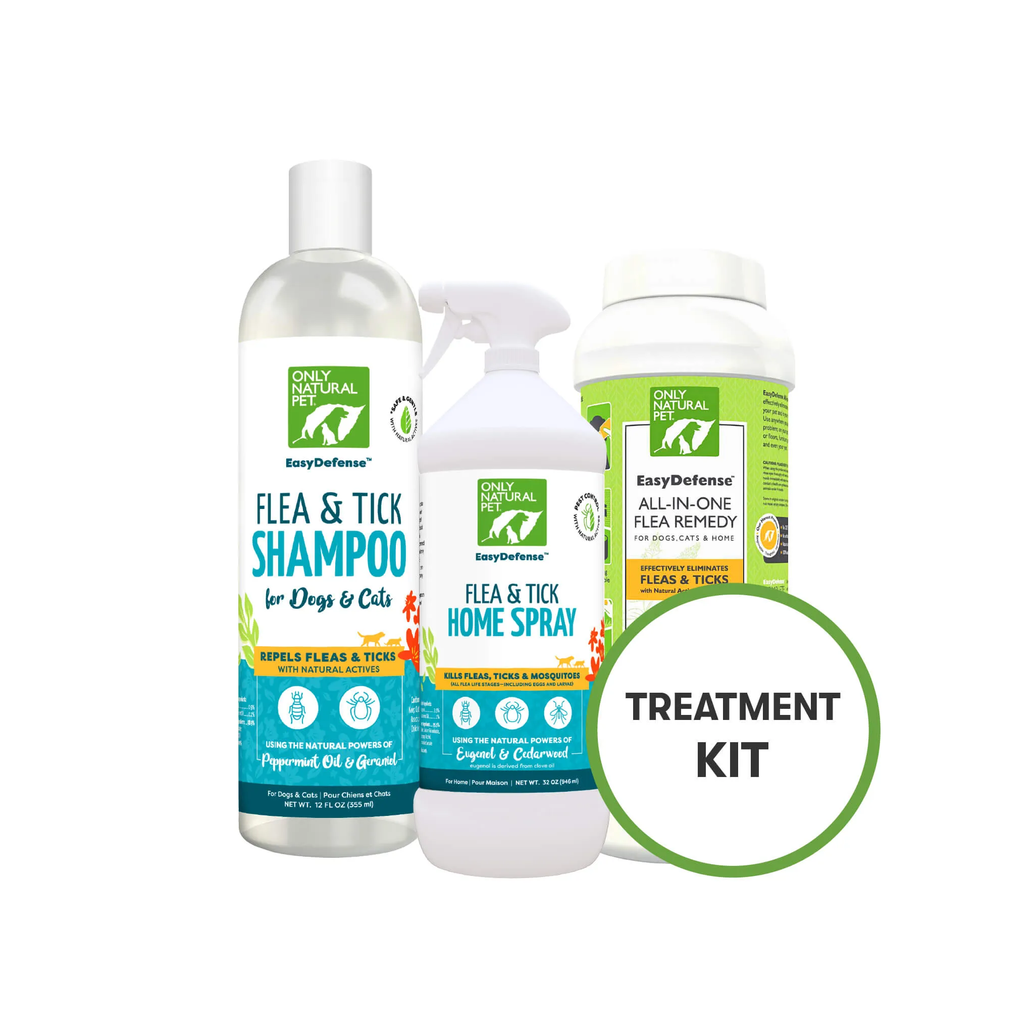 Found a Flea? Treatment Kit for Dogs & Cats