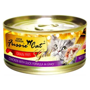 Fussie Cat Chicken With Duck Formula In Gravy Cat Food 5.5oz