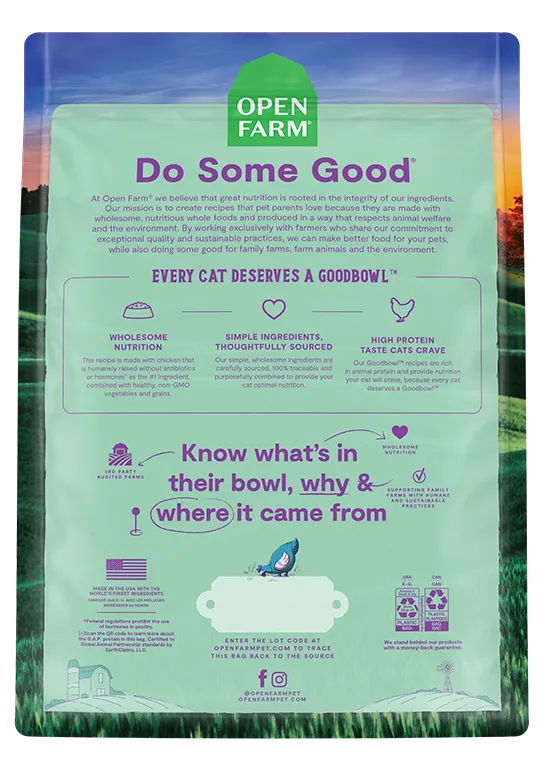 Goodbowl™ Harvest Chicken & Brown Rice Recipe for Cats