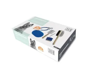 GROOMING SET BLACK & BLUE