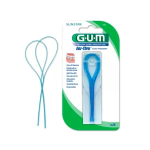 Gum Eez-Thru Floss Threaders - Pack of 25