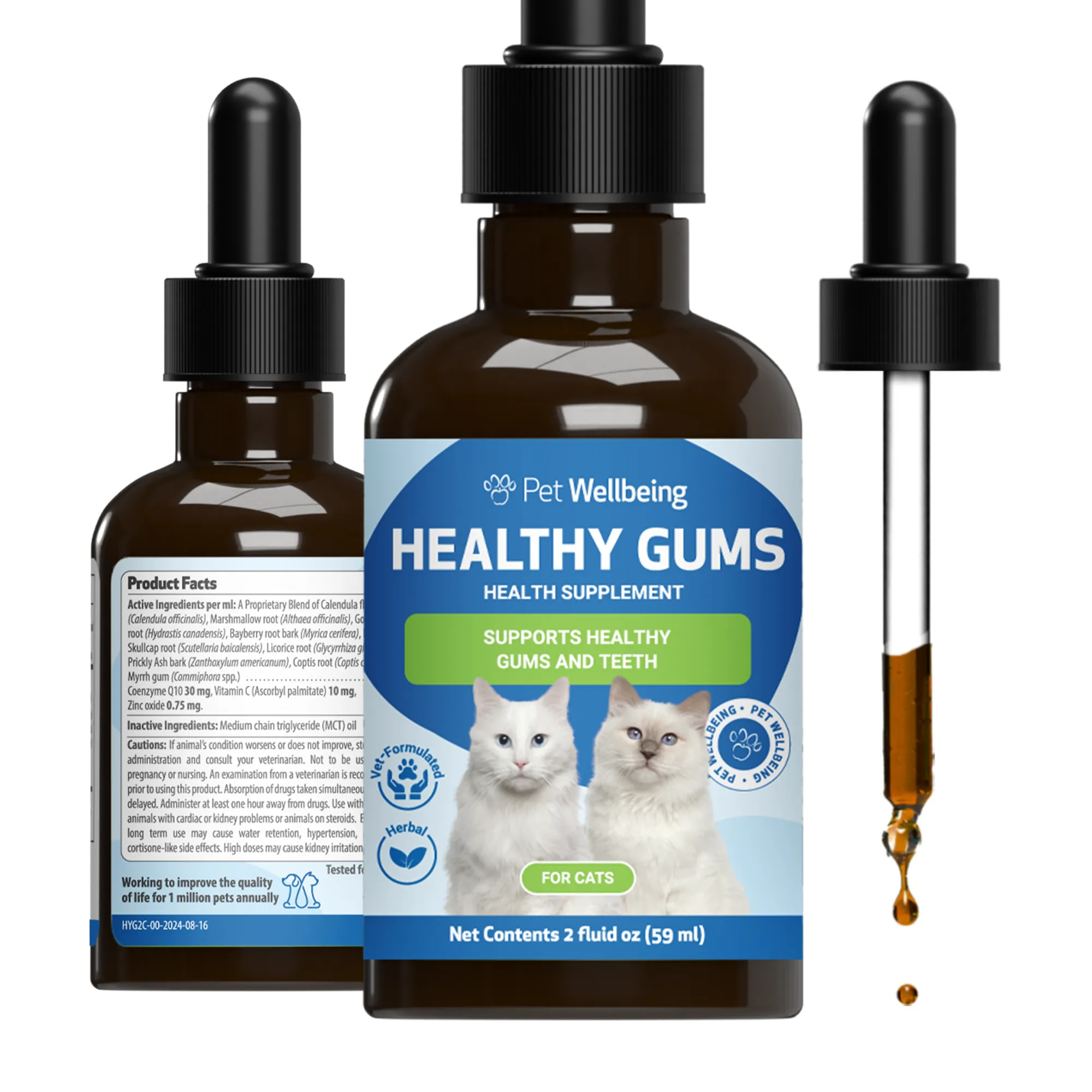Healthy Gums - Topical Oral and Dental Care for Cats