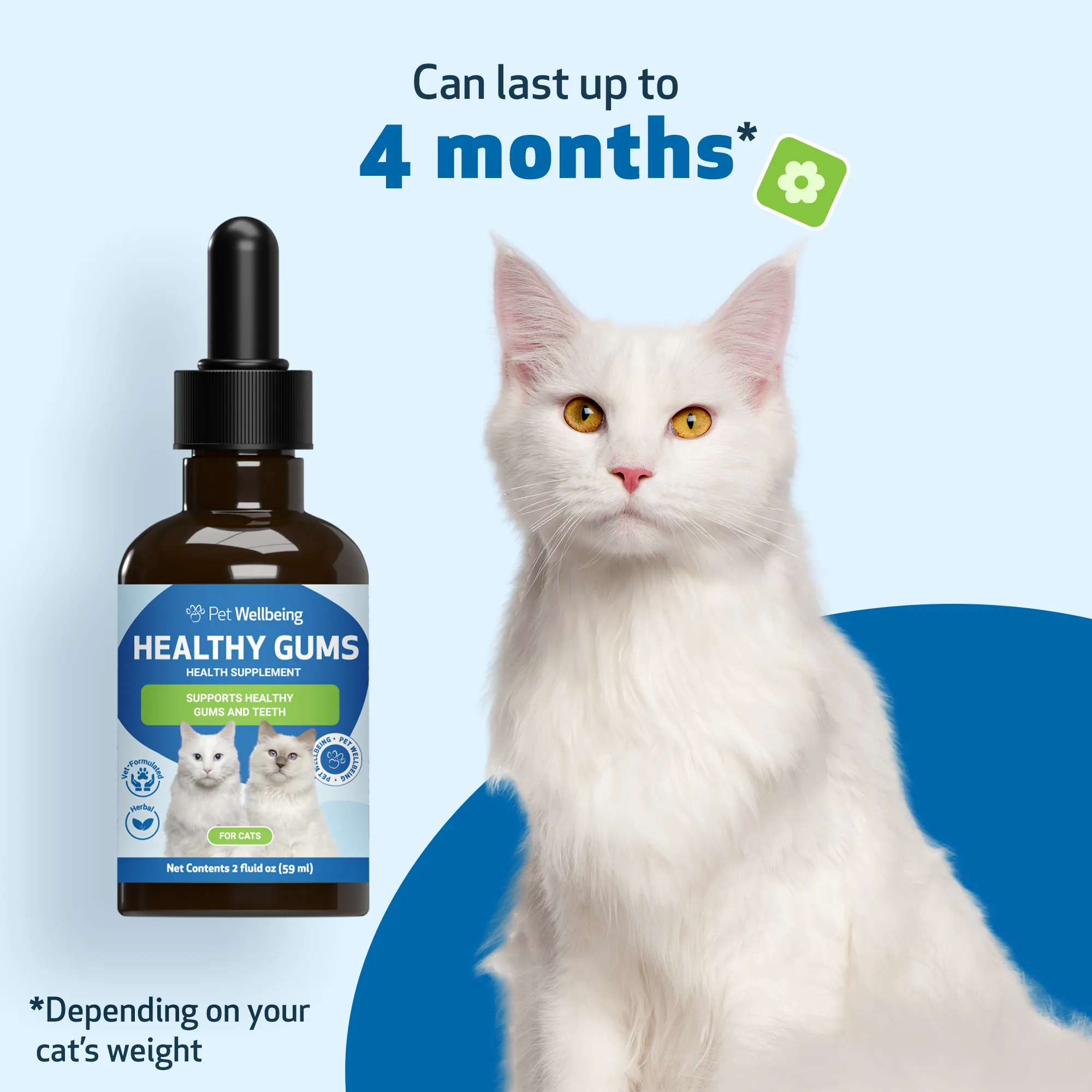 Healthy Gums - Topical Oral and Dental Care for Cats