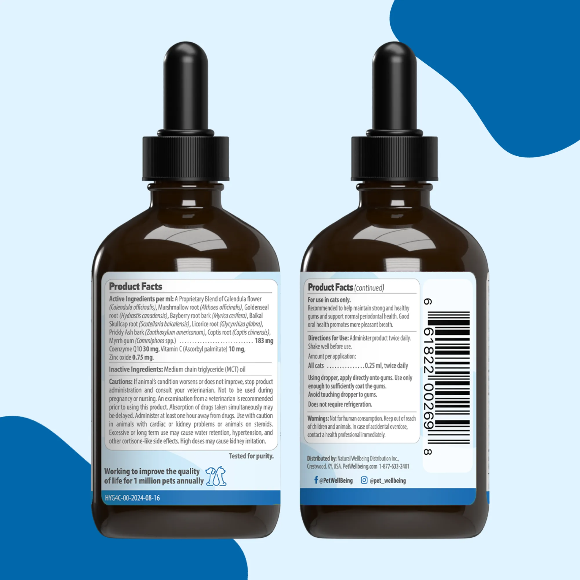 Healthy Gums - Topical Oral and Dental Care for Cats
