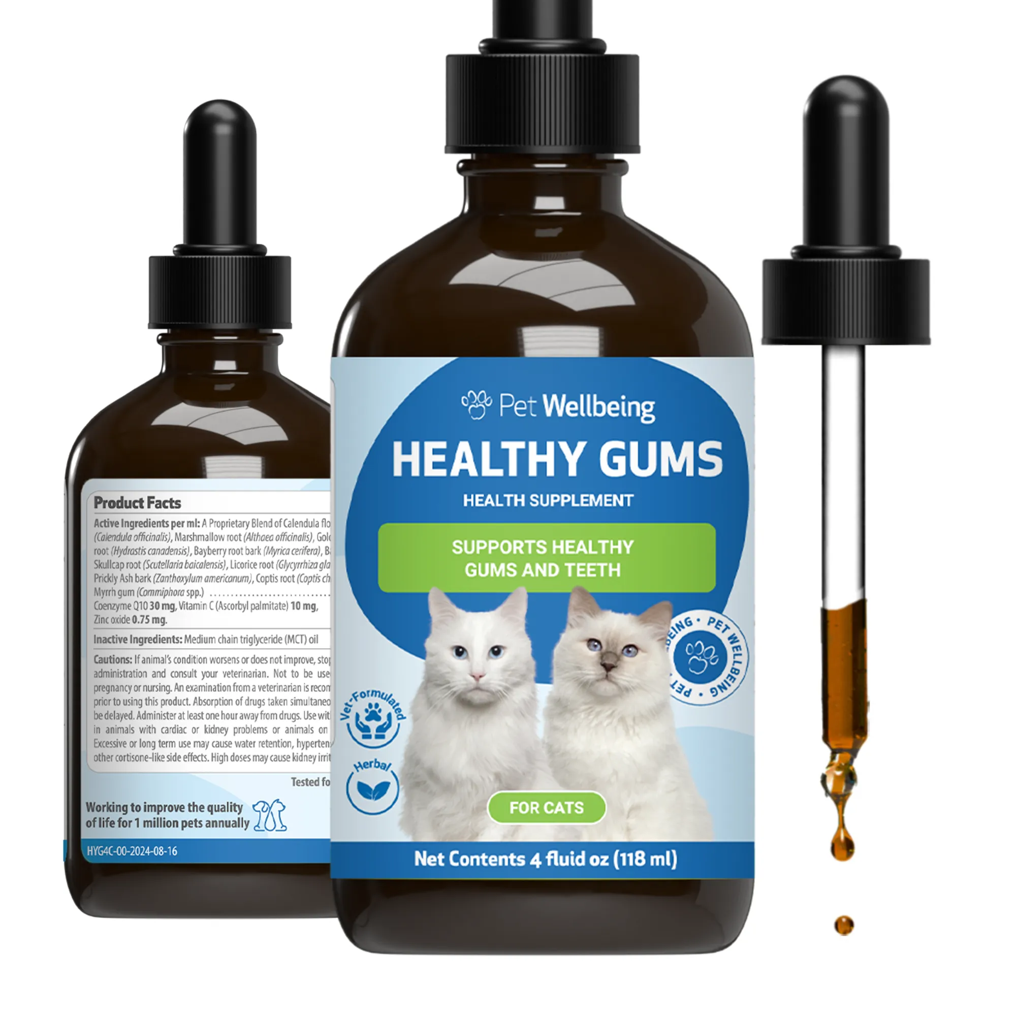 Healthy Gums - Topical Oral and Dental Care for Cats