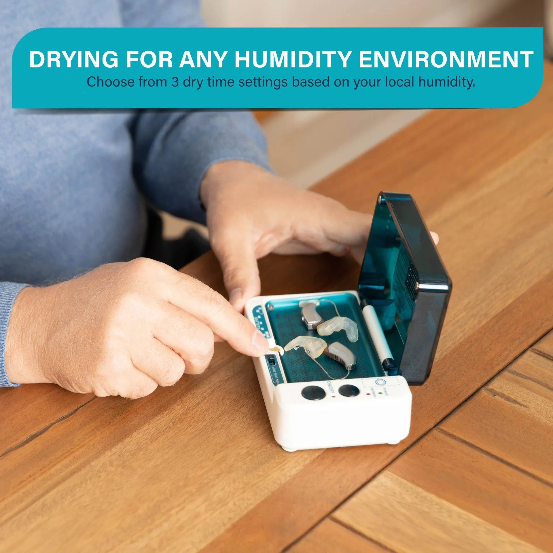 Hearing Aid Dehumidifier – Cochlear Implant & Hearing Aid Cleaner