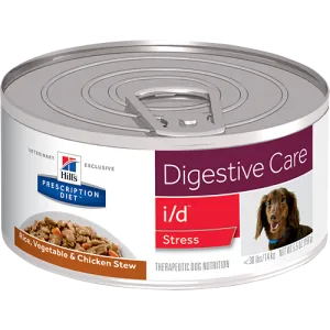 Hills Prescription Diet I/D Stress Rice, Vegetable & Chicken Wet Dog Food